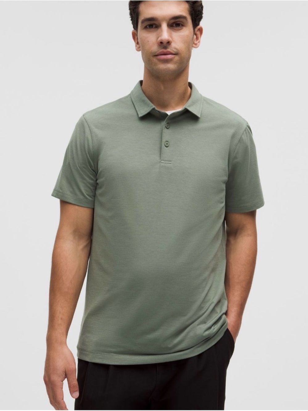 Men's  lululemon evolution size small Short-Sleeve Polo Shirt